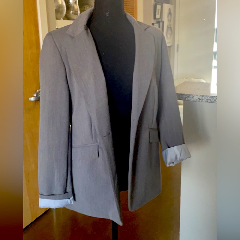 Gray Blazer